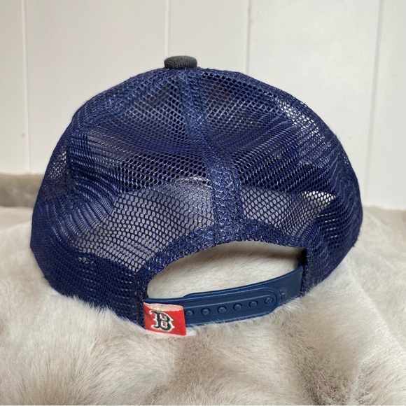 47 Twins Boston Red Sox Retro SnapBack Mesh Trucker Hat MLB Genuine Merchandise - Picture 4 of 7